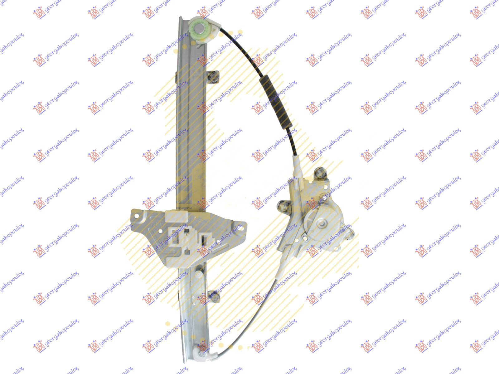 REAR WINDOW REGULATOR ELECTRICAL (W/O MOTOR)
