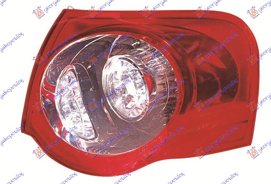 STOP LAMPA SPOLJASNJA KARAVAN (LED) (DEPO) DESNO
