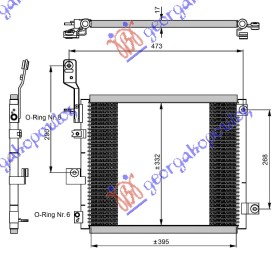 HLADNJAK KLIME 1.1cc 12V (41x340)