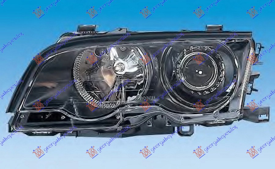 HEAD LAMP (MARELLI) XENON -2001 (TITANIUM)