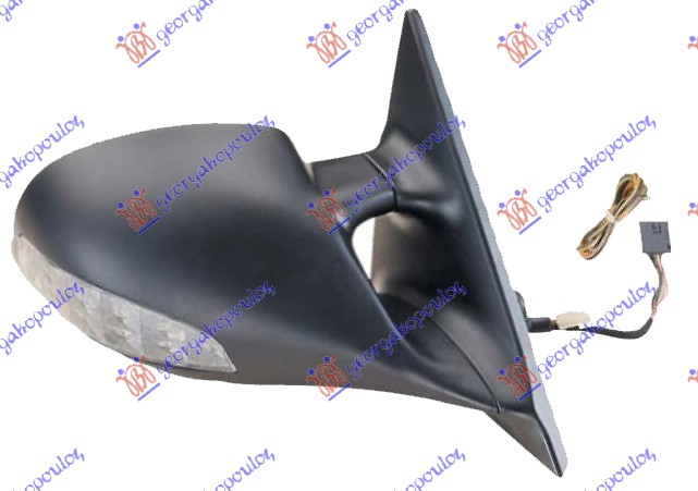 MIRROR LOOK `M3` ELECTRICAL (W/ SIDE LAMP)
