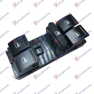 PREKIDAC U PREDNJIM VRATIMA (4 TASTERA) (10 PIN) LEVO