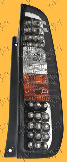 TAIL LAMP BLACK 3D LED