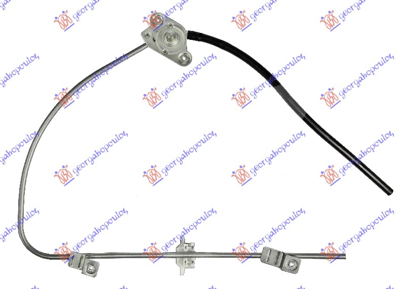 FRONT WINDOW REGULATOR MANUAL 3D (A QUALITY)