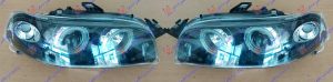 HEAD LAMP SET TYPE A5 BLACK