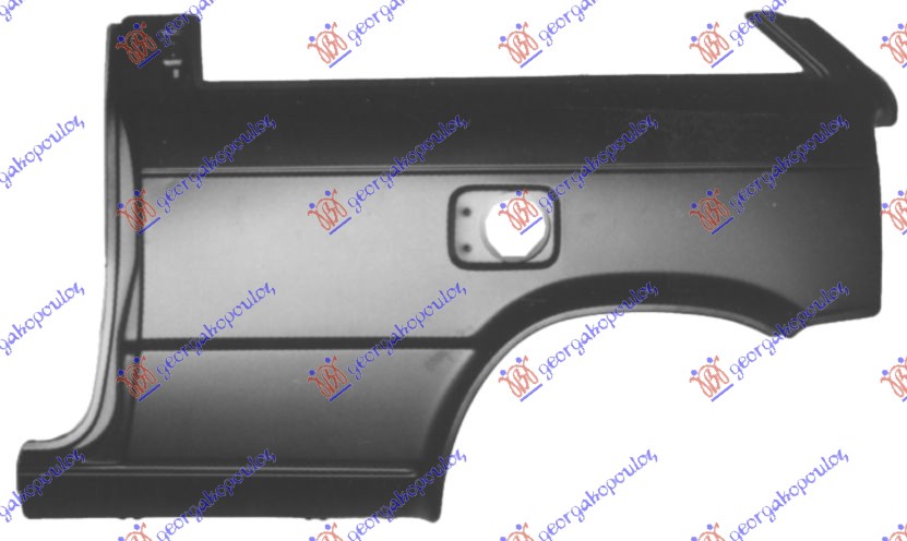 REAR FENDER 3D