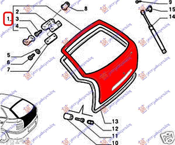 TRUNK LID (O)
