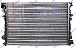 RADIATOR 2.0 HDI +/- A/C (670x446x27)WITHOUT VALVE (VALEO)