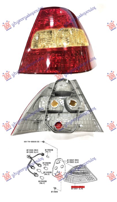 TAIL LAMP -2004 (E) (FARBA TYPE) (DEPO)