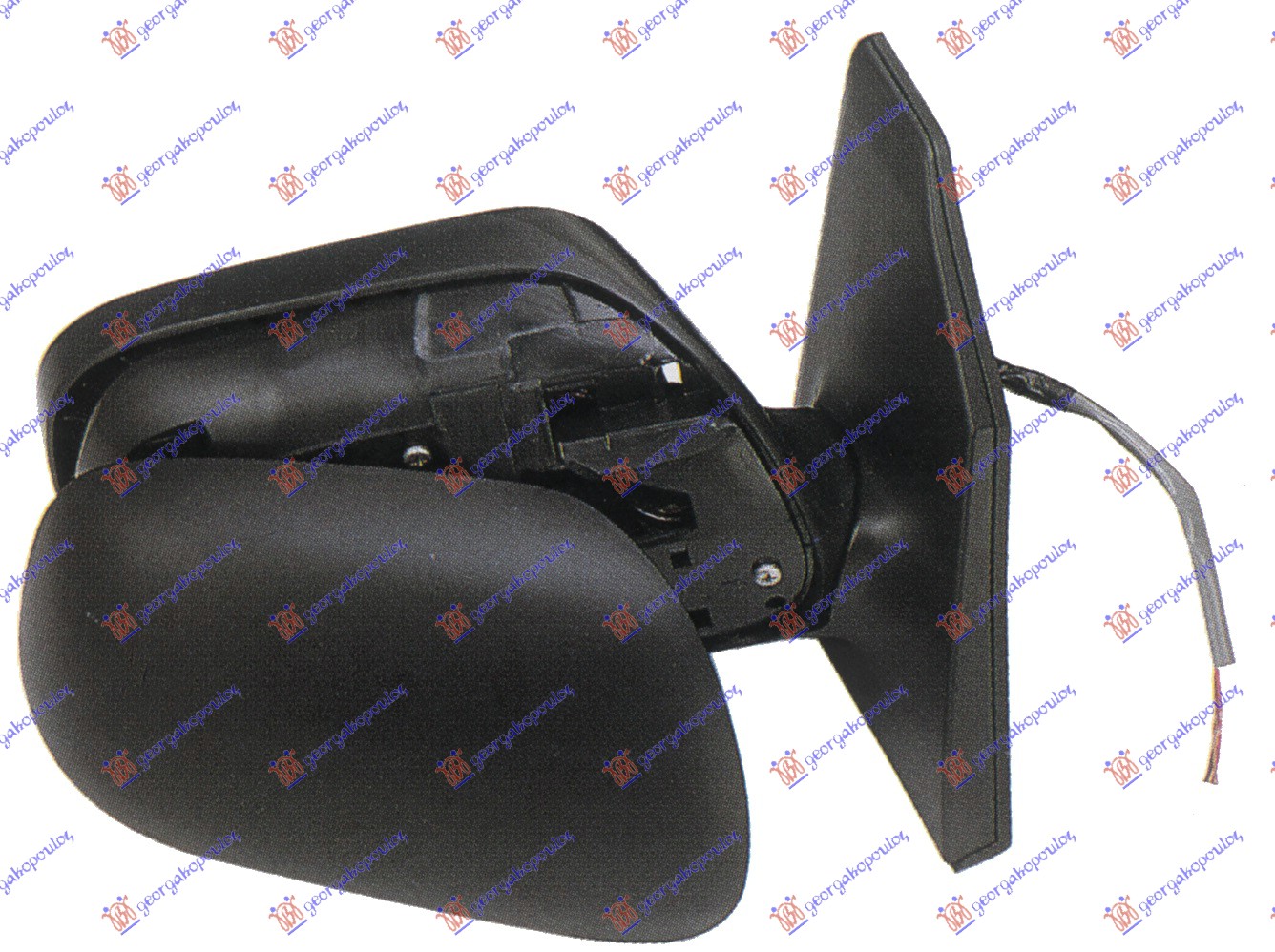 DOOR MIRROR ELECTRICAL HEATED -2004 (A QUALITY) (CONVEX GLASS)