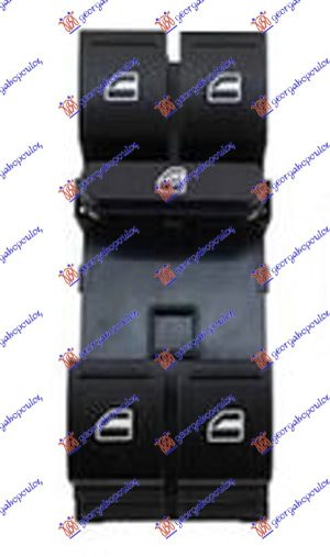 PREKIDAC U PREDNJIM VRATIMA (4 TASTERA) (8 PIN) LEVO