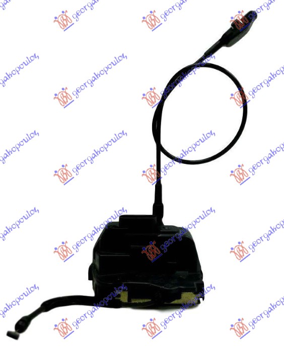 REAR DOOR LOCK CENTRAL LOCK BLACK (6pins)