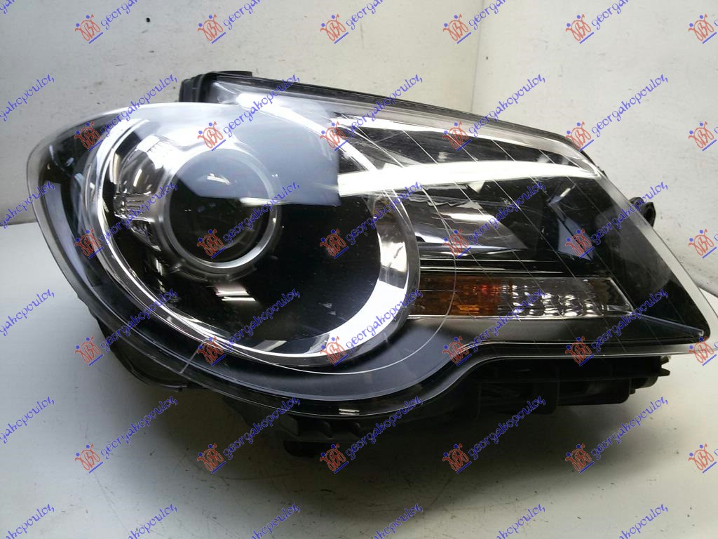 HEAD LAMP (MARELLI) (BLACK FRAME)