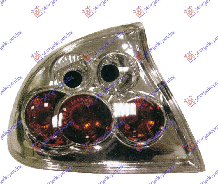 TAIL LAMP SET (LEXUS) (CHROME)