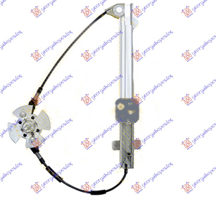 REAR WINDOW REGULATOR MANUAL (A QUALITY)