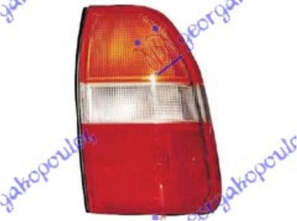 STOP LAMPA KOMPLET (ZUTI MIGAVAC) (TAJLAND) DESNO