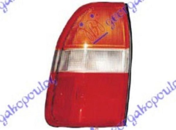 STOP LAMPA KOMPLET (ZUTI MIGAVAC) (TAJLAND) LEVO