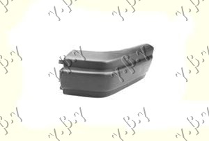 REAR BUMPER END (W/O FLARE HOLE)