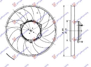 VENTILATOR KLIME KOMPLET (2.0/2.1/2.5/3.0TDi)