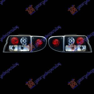 TAIL LAMP SET LED BLACK