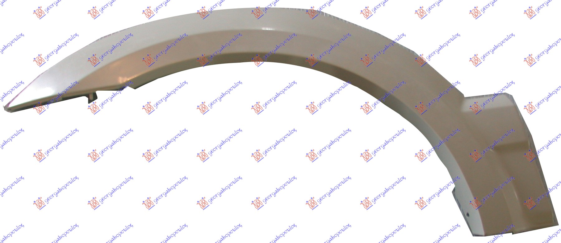 FRONT FENDER PLASTIC RIM (O)