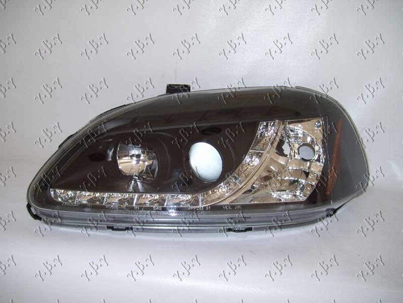 HEAD LAMP SET A5 TYPE BLACK