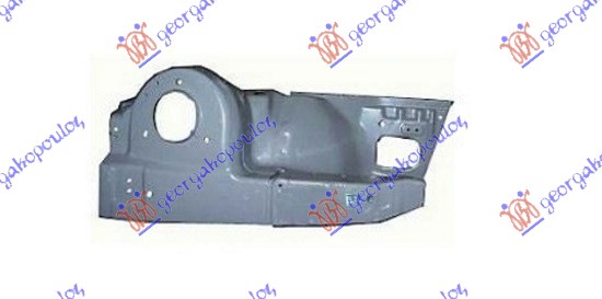 FRONT WHEEL HOUSE HALF (O)