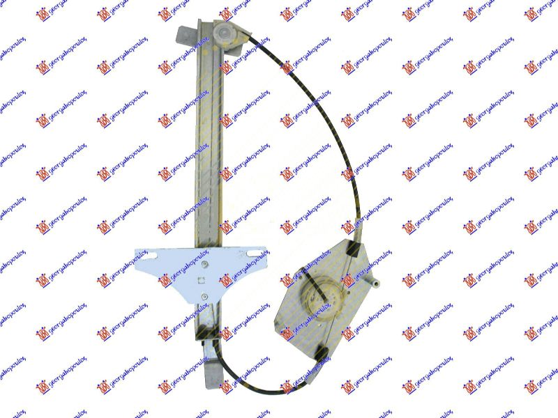 REAR WINDOW REGULATOR ELECTRICAL (W/O MOTOR)