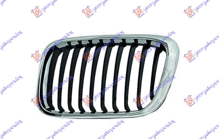 PVC MASKA HROM/CRNA LEVO