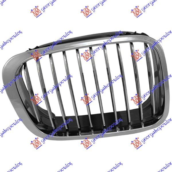 PVC MASKA HROM/HROM/CRNA DESNO