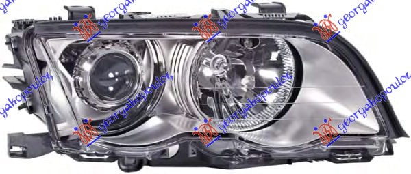 HEAD LAMP (MARELLI) XENON (FRAME TITANIUM)