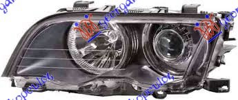 HEAD LAMP XENON (BLACK) (E) (DEPO)