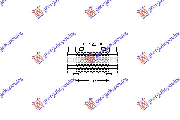 HLADNJAK INTERKULERA 2.5-2.9 TD (20x14x64)