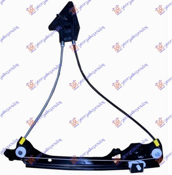 REAR WINDOW REGULATOR ELECTRICAL (W/O MOTOR)