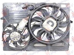 VENTILATOR KOMPLET DUPLI 3.0 DIZEL (600W) (300W)