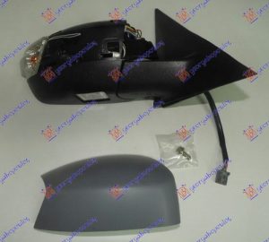 RETROVIZOR ELEKTRICNI SA GREJACEM (ELEKTRO-SKLOPIV) (MIGAVAC) (SVETLO) (7 PIN) DESNO