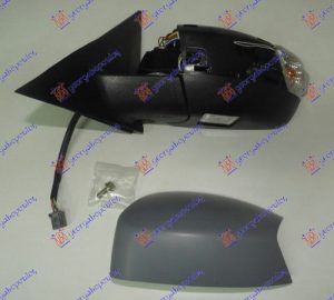 RETROVIZOR ELEKTRICNI SA GREJACEM (ELEKTRO-SKLOPIV) (MIGAVAC) (SVETLO) (7 PIN) LEVO