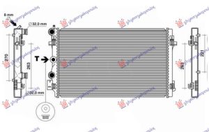 RADIATOR 1.4TSi/GTi/RS/CUPRA-1.6/2.0TDi (650x410)(KOYO)