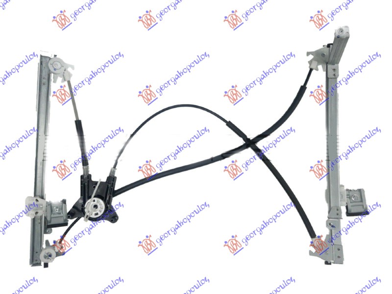 FRONT WINDOW REGULATOR ELECTRICAL 3D (W/O MOTOR)