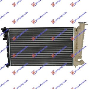 RADIATOR 1.1-1.4cc (610x380) +A/C (VALEO)