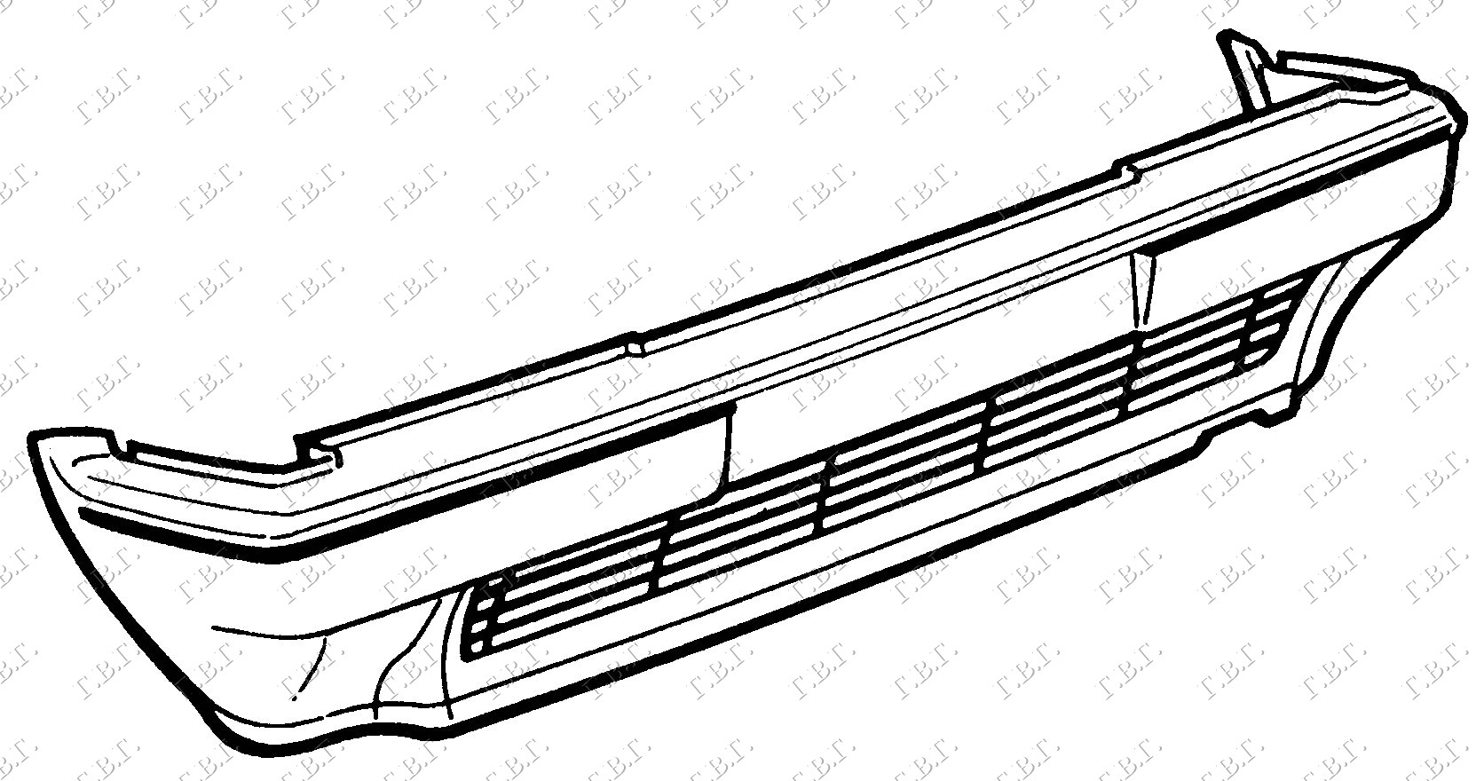 FRONT BUMPER II