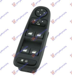 PREKIDAC U PREDNJIM VRATIMA (4 TASTERA) (9 PIN) LEVO