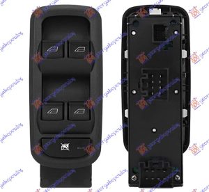 PREKIDAC U PREDNJIM VRATIMA (4 TASTERA) (19 PIN) LEVO