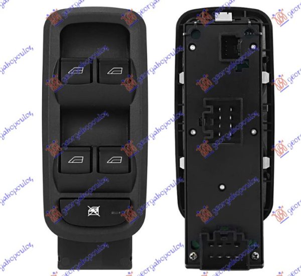 PREKIDAC U PREDNJIM VRATIMA (4 TASTERA) (19 PIN) LEVO