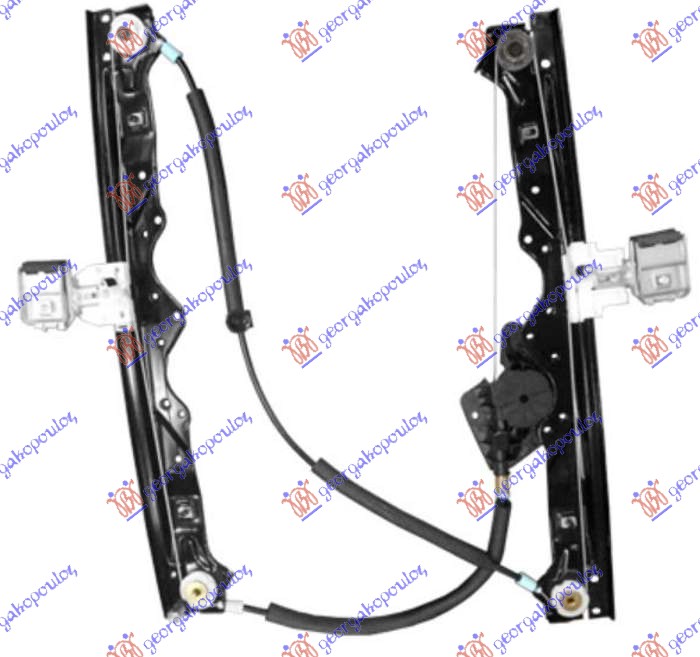 FRONT WINDOW REGULATOR ELECTRICAL (W/O MOTOR)