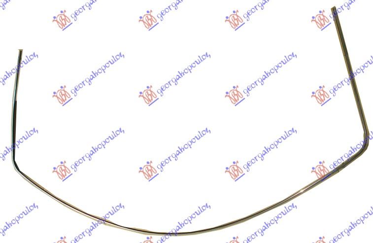 MOULDING REAR BUMPER CHROME 1999-