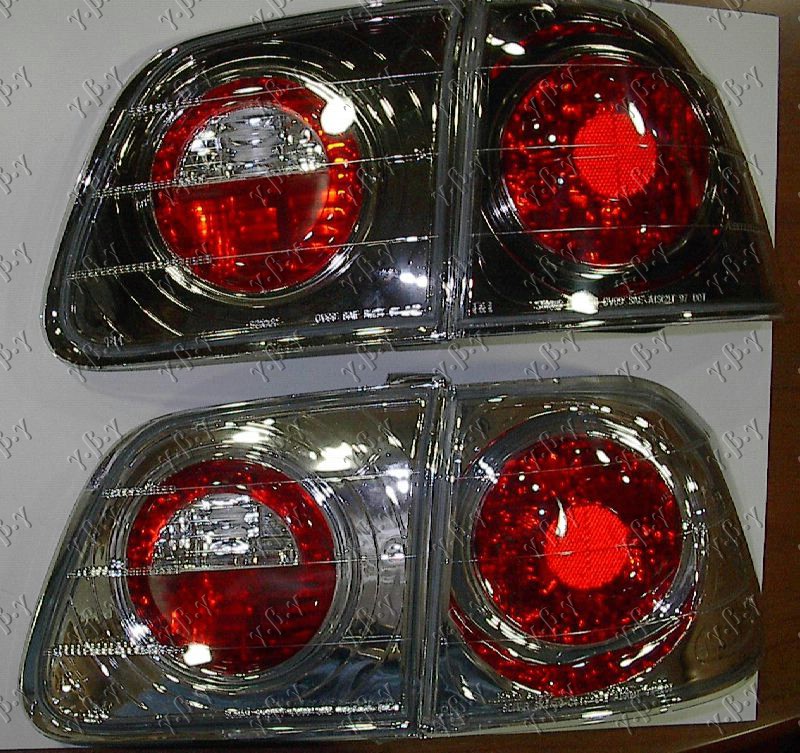 TAIL LAMP SET (LEXUS) (CHROME)