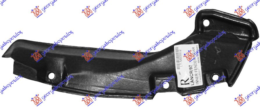 REAR INNER PLASTIC FENDER (REAR PART)