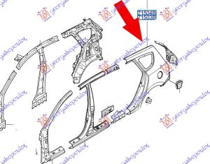 REAR FENDER (O)