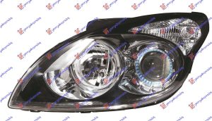 HEAD LAMP ELECTRICAL BLACK (CZECH) (O)
